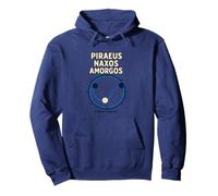 Chemin de Ferry Pirée Naxos Amorganos Design Nautique Sweat à Capuche