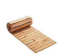 Chemin de Jardin en Bois, Sol, pavé Facile à dérouler, allée, Promenade for Patio extérieur, Cour Allée de Jardin en Bois