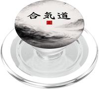 Chemin de l'harmonie de l'Aïkido PopSockets PopGrip pour MagSafe