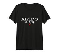 Chemin de l'harmonie de l'Aïkido T-Shirt Haut de Gamme