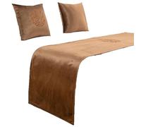 Chemin De Lit En Velours Solide Foulard De Fin De Lit Décoration De La Literie Protection Du Chemin De Lit Foulard De Fin De Lit Pas De Décoloration Pour Hôtel Chambre À Coucher Chambre De Mariage ( C