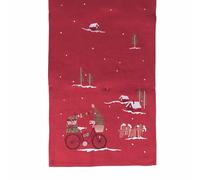 Chemin de Noël Rouge 40 x 173 cm, Road to Christmas