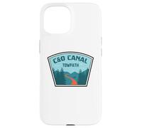 Chemin de remorquage du Canal C&O Coque pour iPhone 15