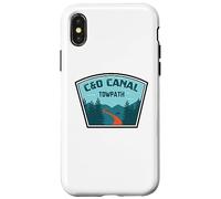 Chemin de remorquage du Canal C&O Coque pour iPhone X/XS