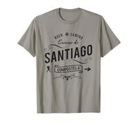 Chemin de Saint Jacques de Compostelle Pèlerin Randonnée T-Shirt