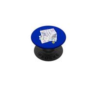Chemin de Saint-Jacques-de-Compostelle Timbre de pèlerinage PopSockets PopGrip Adhésif