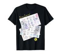 Chemin de Saint-Jacques-de-Compostelle Timbre de pèlerinage T-Shirt