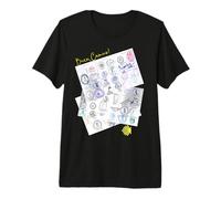 Chemin de Saint-Jacques-de-Compostelle Timbre de pèlerinage T-Shirt Haut de Gamme