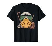 Chemin De Saint Jacques France Espagne Compostelle Pelerin T-Shirt