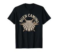 Chemin De Saint Jacques Pelerin Marche Buen Camino Espagne T-Shirt