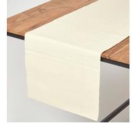 Chemin de table 100% coton Crème