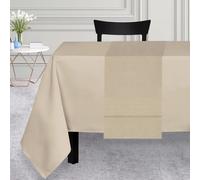 Soleil d'ocre, Venise Chemin de Table, Ecru, 40x170 cm