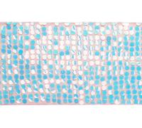 Chemin de table à paillettes irisées, 0,3 x 2,13 m