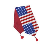 Chemin de Table Américain Drapeau du Jour de L'indépendance