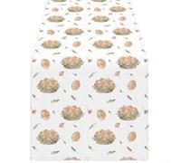 Chemin de table avec imprimé fruits, nappe festive pour salon, cuisine, table à manger, décoration d'intérieur (294)