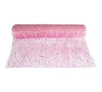 chemin de table brillance rouleau 30cmx5m rose - chaks 0819-03 Rose G