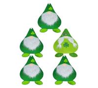 Chemin de Table de Noël Vert en Tissu Décoratif pour Fête | Style Rustique et Élégant, Usage Quotidien ou Réception, Esprit Saint Patrick, Format Table à Domicile