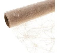 Chemin de table décoratif non tissé Beige Sizoweb 30cm x 5m pour la décoration