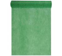 Santex Chemin de table Élégance Vert Sapin 30 cm x 10 m non tissé polyester légèrement transparent