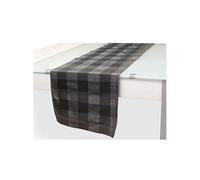 Chemin de table en coton LYAM Gris