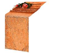 Chemin de table en gaze pailletée, Chemin de Table à paillettes, 2 pièces, plusieurs tailles, décoration fête d'anniversaire, mariage et mariée(Color 4,30X275cm)