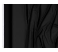 Chemin de table en mousseline noire, 0,48 x 5 m