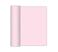 Chemin de table en papier - 40 cm x 6 m - Couleurs au choix - Aspect tissu et absorbant - Jetable - Pour mariage, anniversaire, restauration - Rose