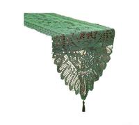 Chemin de Table en Polyester Translucide 33x91cm Chemin de Table(Green 33 * 91)