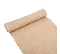 Chemin de Table en Toile de Jute, Vintage Nature Toile de Jute Jute Ruban Chemin de Table Artisanat Chaise Fête de Mariage de Noël Chemin de Table en Toile de Jute Jute Toile de