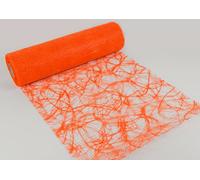 Chemin de table fibre - 0.30X25m - orange - le rouleau