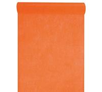 Chemin De Table Uni En Tissu Non Tisse Orange G