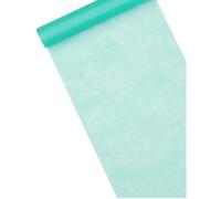 Chemin de table intissé menthe 29 cm x 10 m - Vert