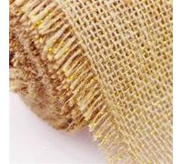 chemin de table jute fil d'or 29cmx3m - chaks 1006 Jaune G