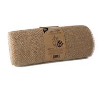 Papstar Chemin de Table en Toile de Jute - 10 m x 15 cm - Naturel