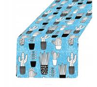 Chemin de table KADAX en feutre, cactus