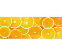 Chemin de table KADAX en feutre, orange