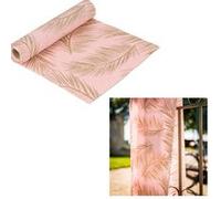 chemin de table lin rose poudré 28cmx5m - artifetes 78601 Rose G