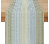 Chemin de Table Lin Turquoise 40×140 cm Vendos85