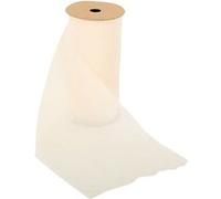 chemin de table mousseline 15cmx3m ivoire - artifetes 91760 Gris G