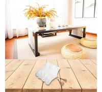 Chemin de table ovale en dentelle polyester avec motif floral brodé, dos antidérapant - 40 x 140 cm, 40 x 160 cm, 40 x 180 cm ou 40 x 200 cm (gris/doré/blanc) (40 x 200 cm)