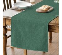 Chemin de Table Polyester Vert Forêt 40×140 cm Vendos85
