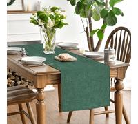 Chemin de Table Polyester Vert Forêt 40×180 cm Vendos85