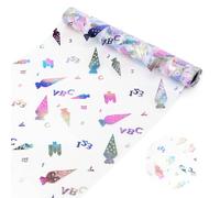 Chemin de table pour la rentrée scolaire, 5 m, 123 ABC, 28 cm, décoration de table pour fille