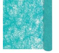 chemin de table romance 30cmx10m turquoise - chaks c50030028 Bleu G