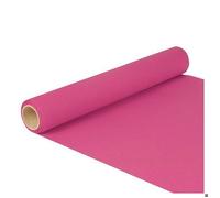 Chemin de table ""ROYAL Collection"" 5 m x 40 cm en papier rose fuchsia