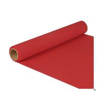 Chemin de table ""ROYAL Collection"" 5 m x 40 cm rouge papier en rouleau nappe décorative pour anniversaires mariages Noel St