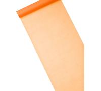 Chemin de table simple non tissé orange 10m