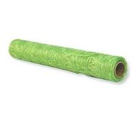 Chemin de table soie de fibre - Vert clair (rouleau 5 m) Vert G