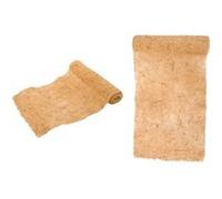 Chaks Chemin de table Coco Tropical 30 cm x 3 m Naturel Marron