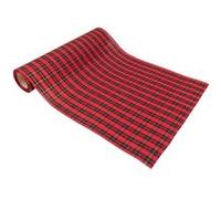 chemin de table tartan fil or effet jute 28cmx5m Jaune G